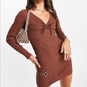 Ribbed dress